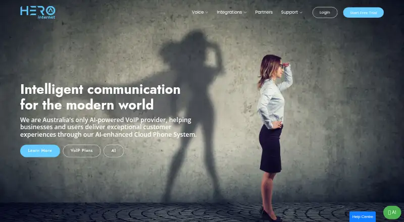 Hero Cloud PBX screenshot