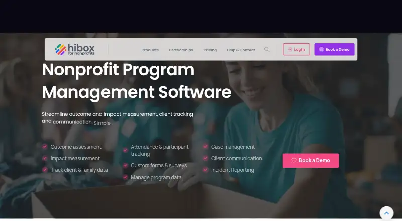 Hibox for Nonprofits screenshot