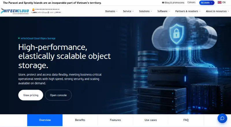 HiTechCloud Cloud Object Storage screenshot