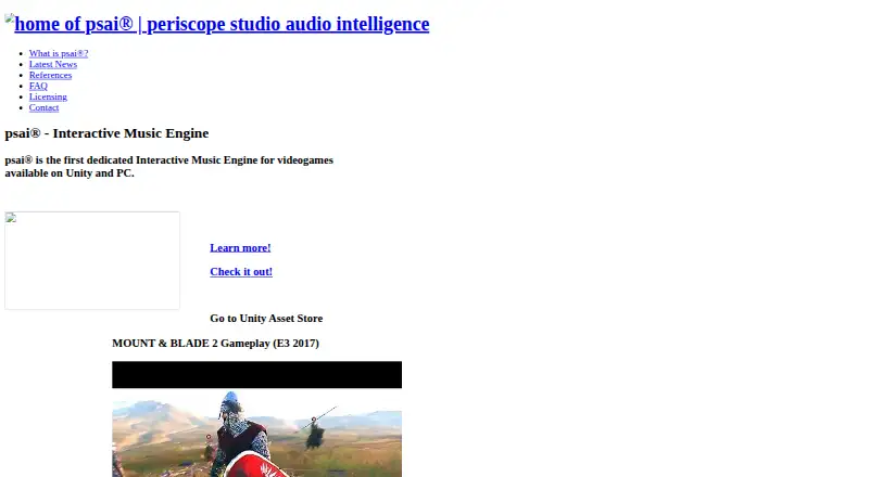 psai screenshot