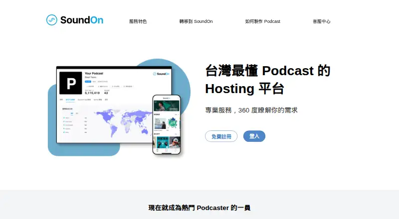SoundOn screenshot
