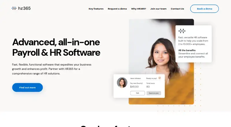 HR365 screenshot