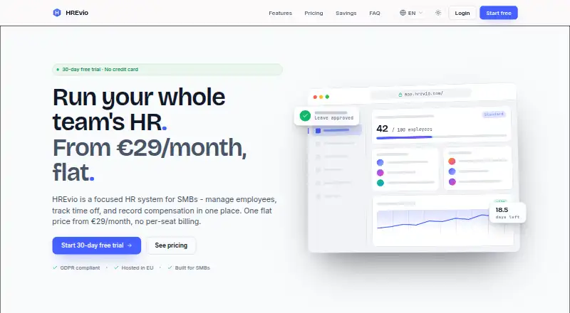 HREvio screenshot