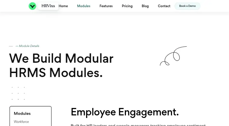 HRVixa Engagement screenshot