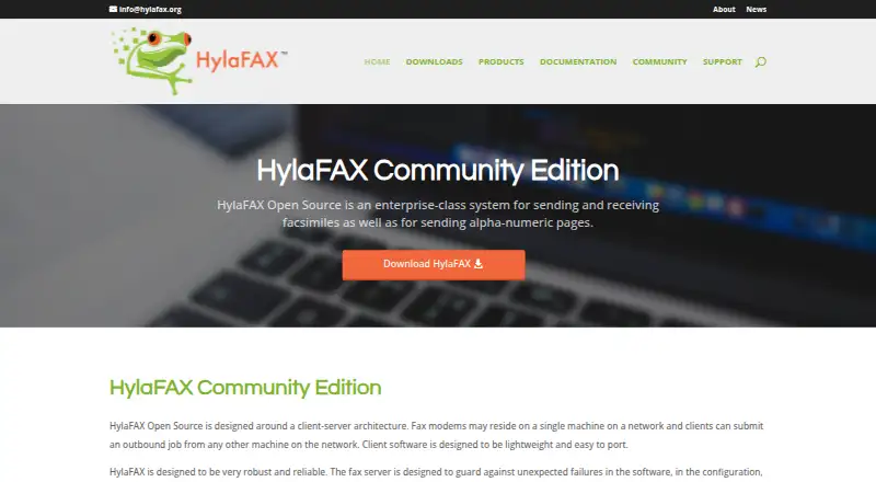 HylaFAX Community Edition screenshot