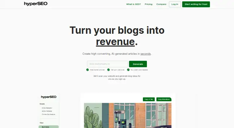hyperSEO screenshot