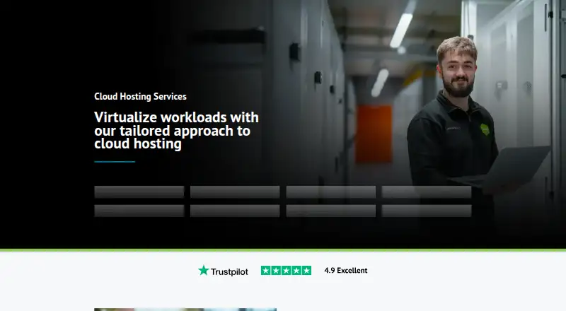 Hyve Cloud Hosting screenshot