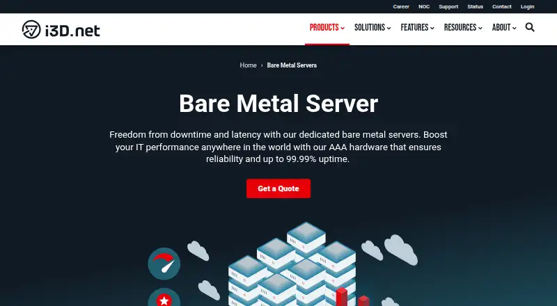 i3D.net Dedicated Servers screenshot