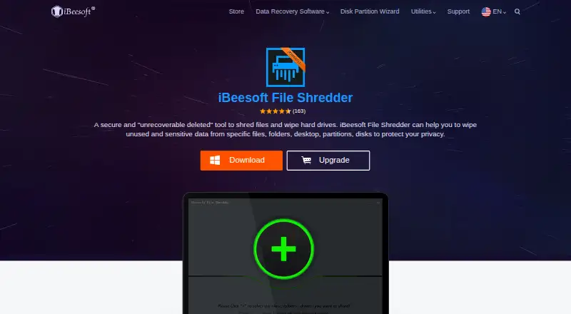 iBeesoft File Shredder screenshot