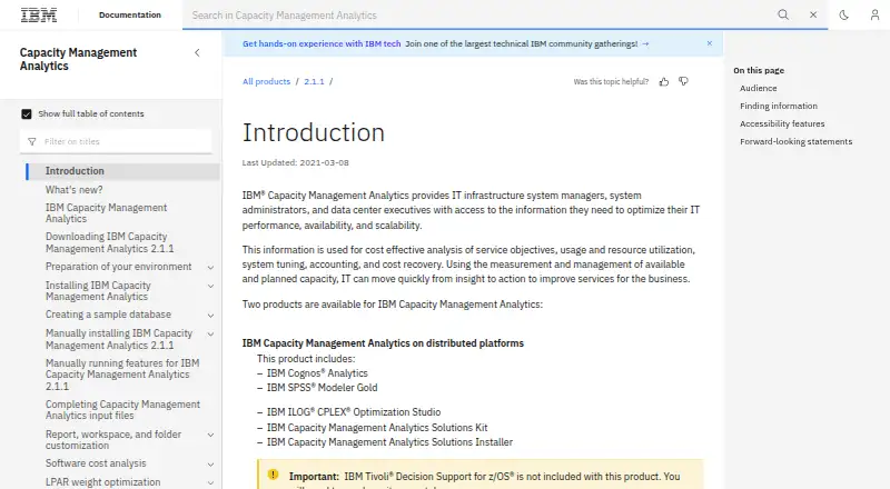 IBM Tivoli System Automation screenshot