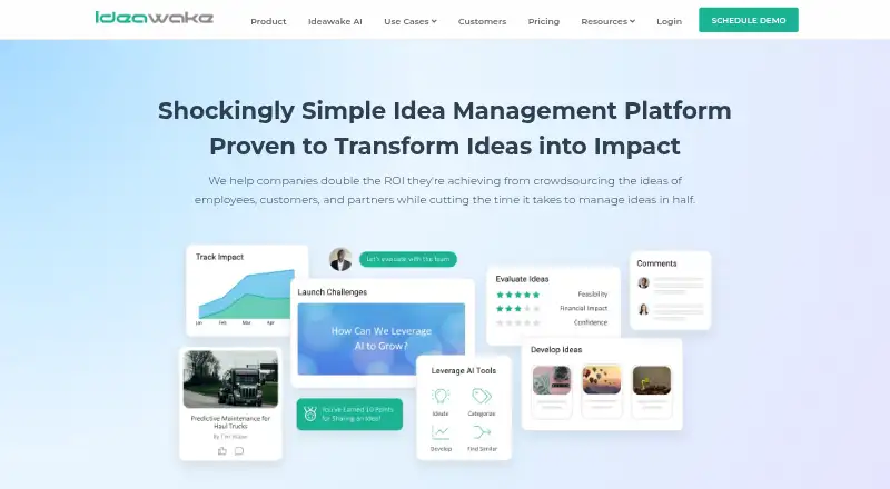 Ideawake screenshot