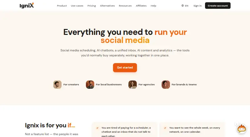 Ignix screenshot