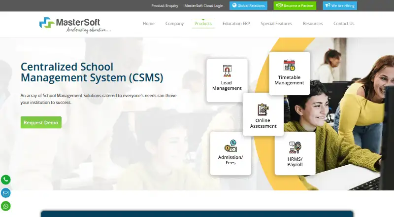 IITMS Centralized School Management System screenshot