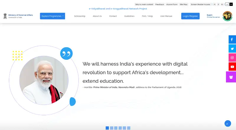 iLearn screenshot
