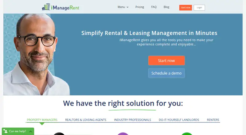 iManageRent screenshot