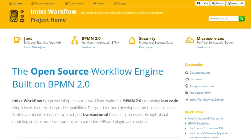 Imixs-Workflow screenshot