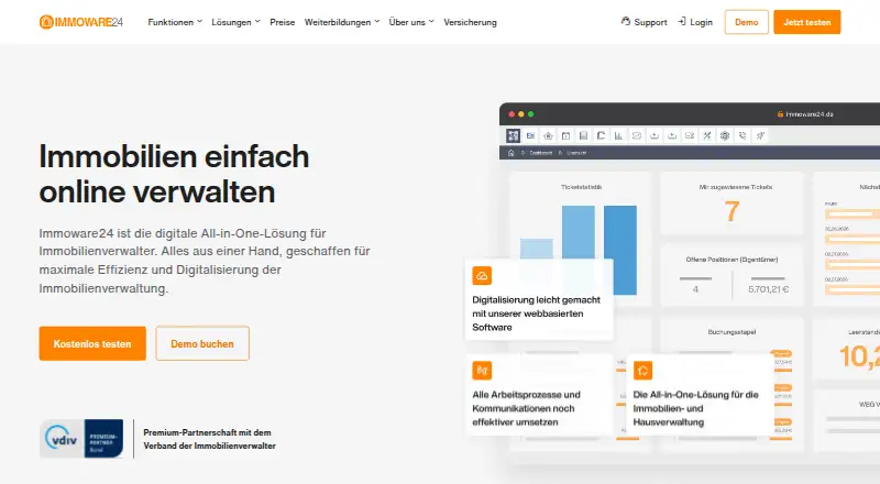 Immoware24 screenshot