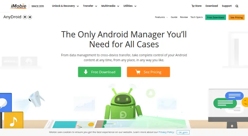 AnyDroid screenshot