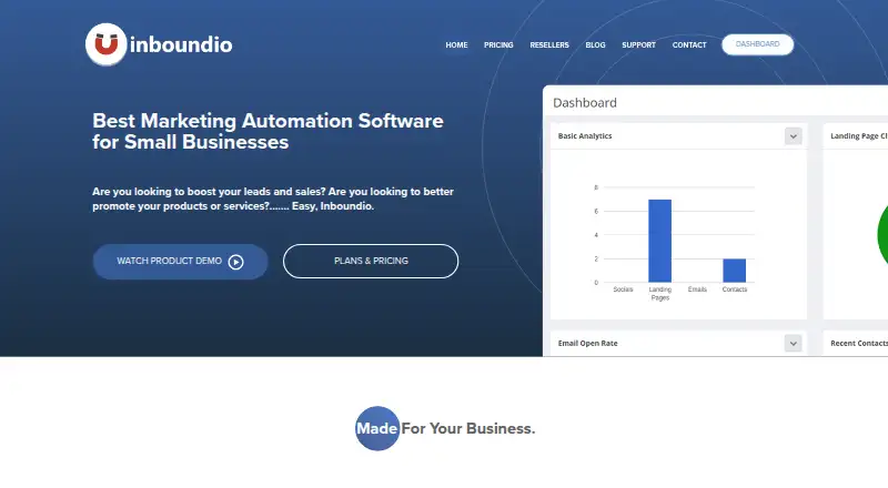 InBoundio screenshot