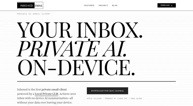 Inboxed screenshot
