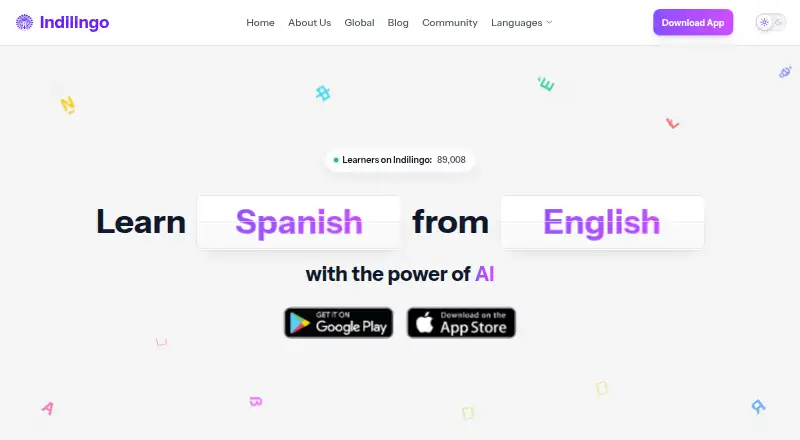 Indilingo screenshot
