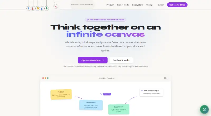 Flocci Infinity screenshot