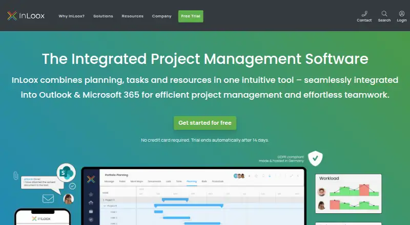 InLoox screenshot