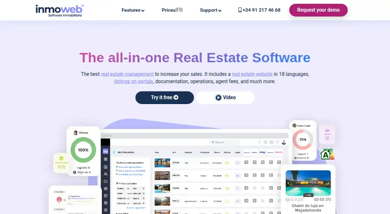 Inmoweb screenshot