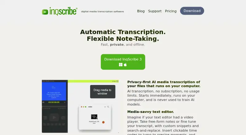 InqScribe screenshot