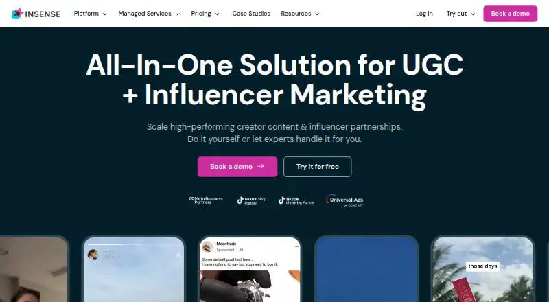 Insense screenshot
