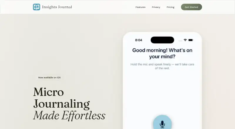 Insights Journal screenshot