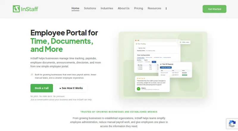 InStaff screenshot