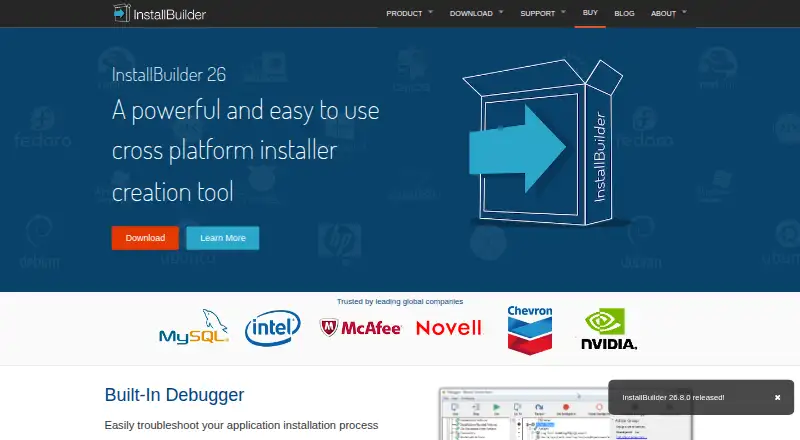 InstallBuilder screenshot