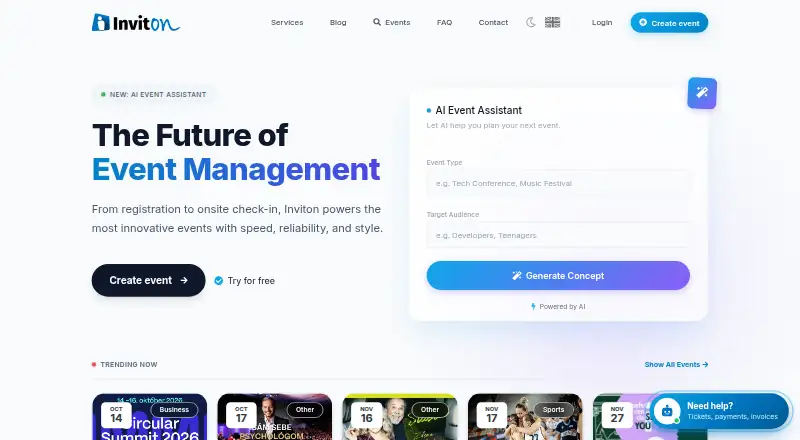 Inviton screenshot