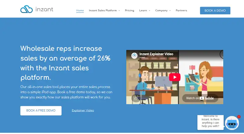 Inzant Sales screenshot