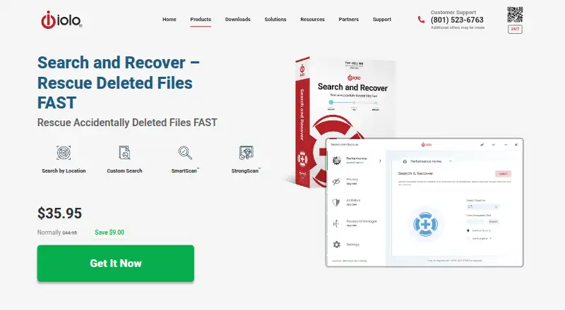 iolo Search and Recover screenshot