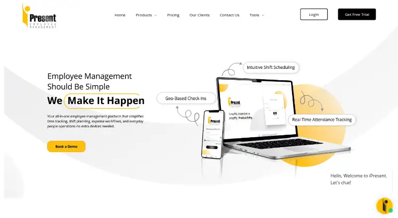 iPresent screenshot