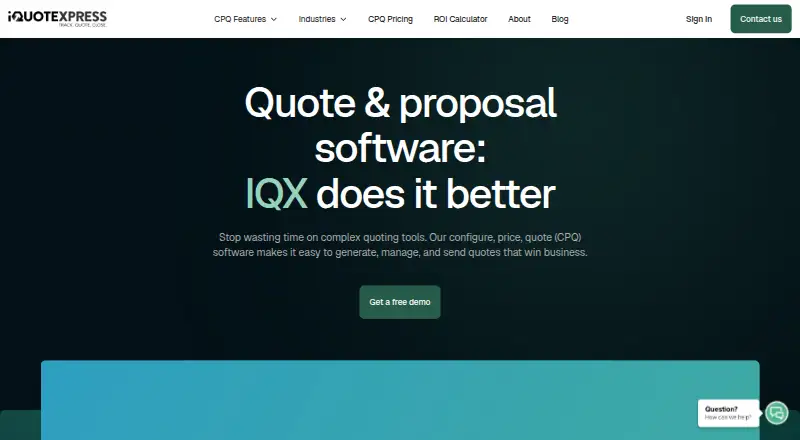 IQX screenshot