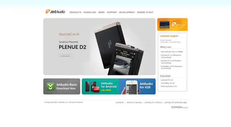 jetAudio screenshot