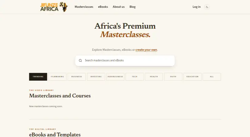 Jifunze Africa screenshot
