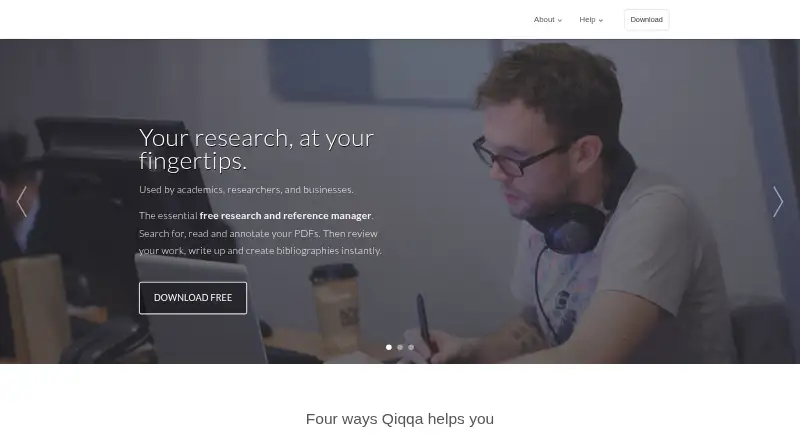 Qiqqa screenshot