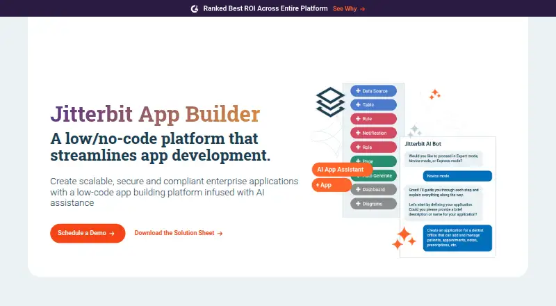 Jitterbit App Builder screenshot