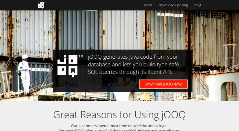 jOOQ screenshot