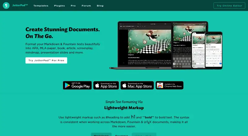 JotterPad screenshot