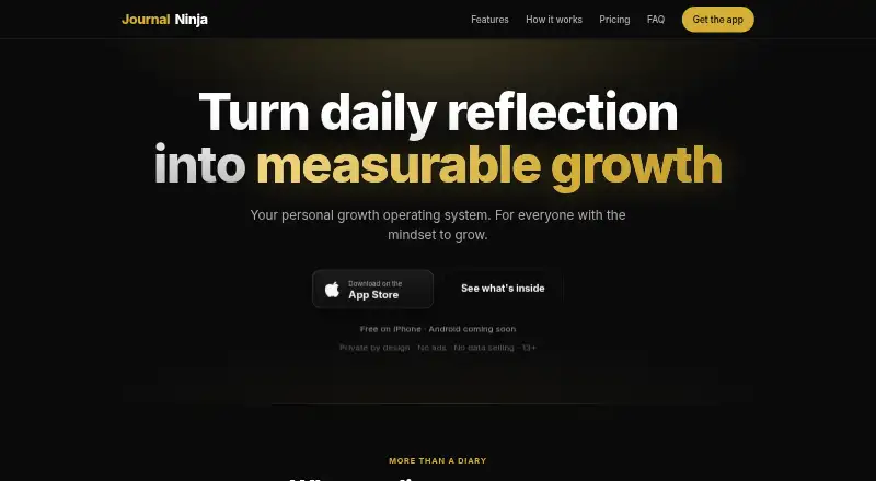 Journal Ninja screenshot