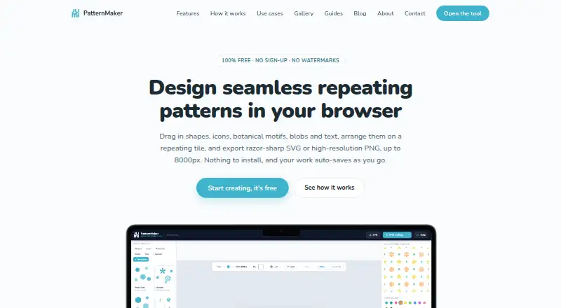 JUMI PatternMaker screenshot