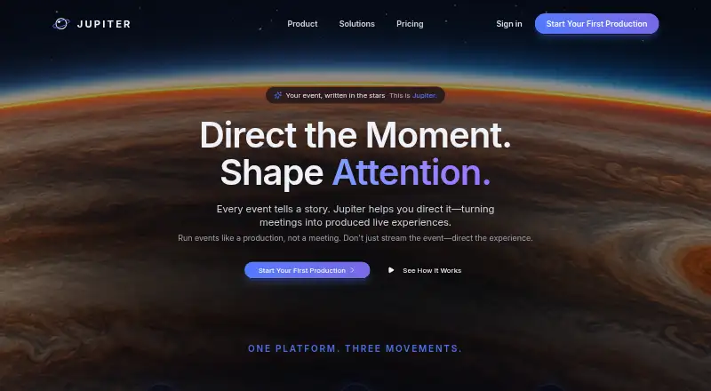 Jupiter screenshot