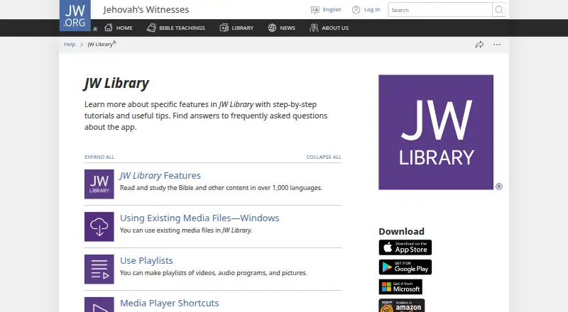 JW Library screenshot