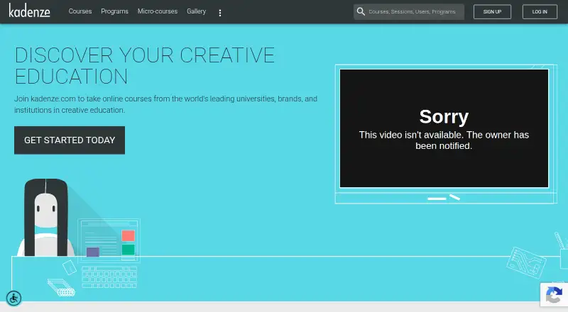 Kadenze screenshot