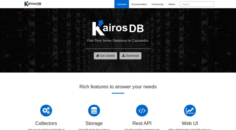 KairosDB screenshot